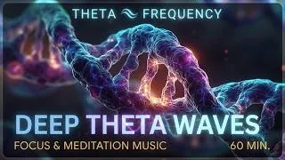 Thumbnail: 432Hz Theta Waves & Neural Ambient - Cosmic Brain Consciousness for Deep Pineal Meditation