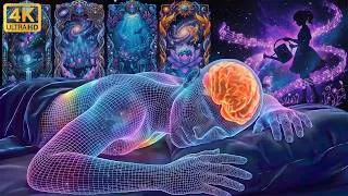 Thumbnail: 432Hz + 963Hz + 528Hz + 741Hz | The DEEPEST Healing Sleep: Whole Body Regeneration, Relieve Stress