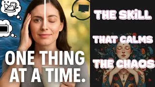 Thumbnail: Stop Multitasking Your Life Away! Try This - One-Mindfulness: Skill to Stop Splitting Your Attention