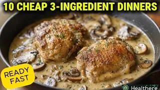 Thumbnail: 10 Cheap 3-Ingredient Dinners for Seniors — Easy, Delicious & Filling