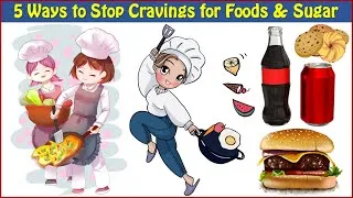 Thumbnail: How to Stop Eating Junk Food and Sweets: 5 Tips To Stop Cravings for Foods & Sugar