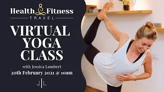 Thumbnail: Health and Fitness Travel x Jessica Lambert Yoga Class