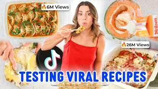 Thumbnail: Testing Viral TikTok Recipes… These are ACTUALLY Worth it!