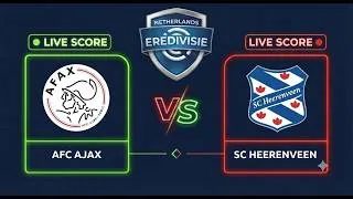 Thumbnail: AFC Ajax vs SC Heerenveen | Eredivisie 2026 | Live Score