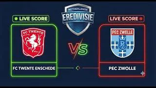 Thumbnail: FC Twente Enschede vs PEC Zwolle | Eredivisie | Live Score