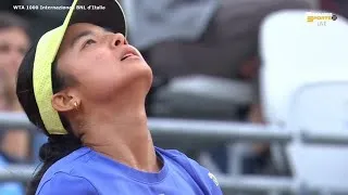 Thumbnail: Alex Eala Battles World No. 2 Elena Rybakina in Epic Italian Open Showdown! #alexeala 