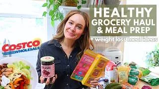 Thumbnail: GIANT Grocery Haul + Healthy Meals & meal prep for Weight Loss