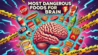 Thumbnail: MOST DANGEROUS FOODS FOR BRAIN 🧠