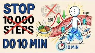 Thumbnail: Stop Walking 10,000 Steps/Day (do this for 10 minutes instead)