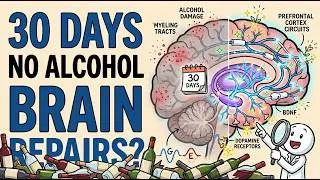 Thumbnail: What Happens to Your Brain After 30 Days Without Alcohol? (Science Explained)
