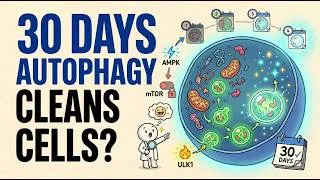 Thumbnail: What Happens to Your Cells When You Trigger Autophagy for 30 Days? (Science Explained)