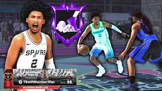 Thumbnail: Dylan Harper Build is DOMINATING Red Plate Rec on NBA 2K27!