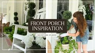 Thumbnail: Front Porch Inspiration + talking backyard pergola!