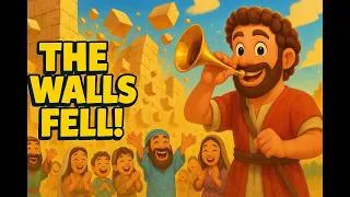 Thumbnail: Joshua and The Walls of Jericho song for Kids 🎵 | Fun Bible Story Song for Children 