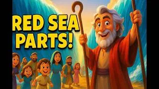 Thumbnail: Moses Parts the Red Sea Song for Kids | Fun Bible Story Song for Children