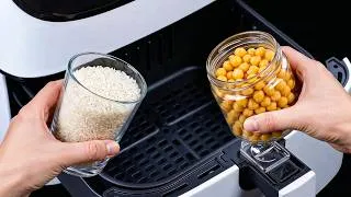 Thumbnail: Just Rice and Chickpeas! This Air Fryer Dinner Is Incredible 🍚