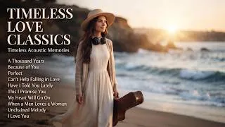Thumbnail: A Thousand Years, Perfect & Unchained Melody | Best Acoustic Love Songs 💖 70s 80s 90s