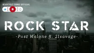 Thumbnail: Rock Star song ( post Marlon ft.21savage )