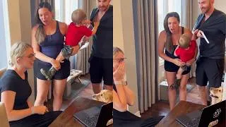 Thumbnail: TRIPLETS!! Best Funny & Heartwarming TRIPLETS Pregnancy Reveal 1| Emotional Moments