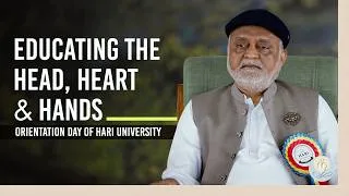 Thumbnail: Educating the Head, Heart, and Hands | Daaji at HARI University Orientation