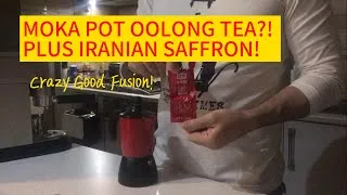 Thumbnail: The Ultimate Tea Hack: Chinese Oolong + Persian Saffron in a Moka Pot!