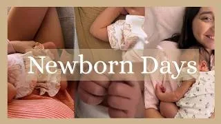 Thumbnail: Newborn Days✨ morning snuggles, my birth story, first days at home|