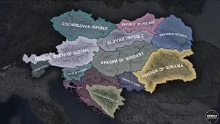 Thumbnail: The Austro-Hungarian Battle Royale | Hearts of Iron IV AI Timelapse