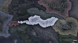 Thumbnail: What If Austria-Hungary Still Existed In 1936? | Hearts of Iron IV AI Timelapse