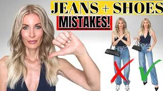 Thumbnail: Are Your Shoes Ruining Your Outfit?  The Best Shoes to Wear With the 5 Biggest Denim Trends of 2026