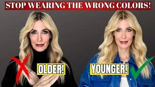 Thumbnail: Stop Wearing These 5 Colors! (Plus 5 Shades That Instantly Take Years Off!)