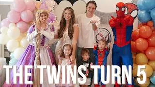 Thumbnail: THE TWIN'S 5TH BIRTHDAY | opening gifts + party + Alec's birthday | heather fern
