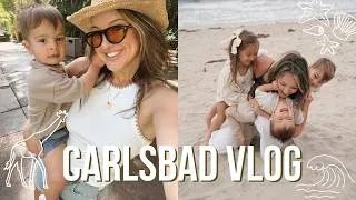 Thumbnail: COME WITH US TO CARLSBAD! twins + toddler vacation vlog