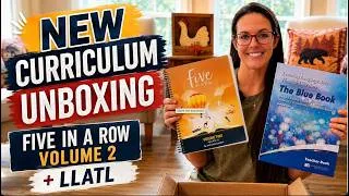 Thumbnail: New Homeschool Curriculum Unboxing! | Five in a Row + Learning Language Arts Through Literature