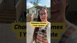Thumbnail: Manufactured Home GOOD, BAD, & UGLY -- 1 Year Update with Champion Homes