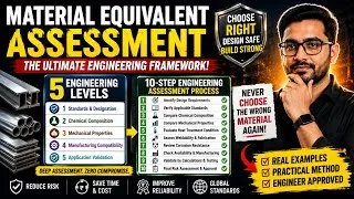 Thumbnail: The Robust Material Equivalent Assessment | 5 Engineering Levels + 10-Step Assessment Process