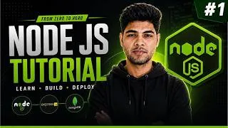 Thumbnail: NodeJs full course | Introduction to Node.js, V8 Engine & Architecture