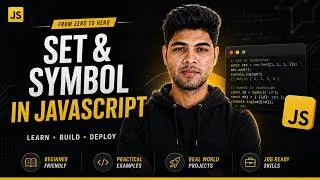 Thumbnail: Set and Symbol in JavaScript Explained | JavaScript Tutorial #53