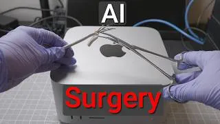 Thumbnail: What happens to AI when you damage the model weights?!