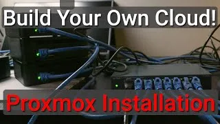 Thumbnail: Installing Proxmox on a Home Lab