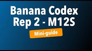 Thumbnail: Banana Codex Replication 2 - M12S Mini-guide