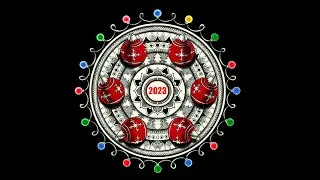 Thumbnail: Christmas Mandala ♥ Symmetrical Drawing