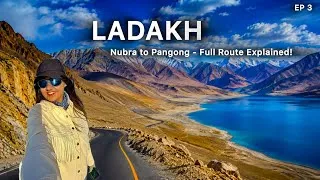 Thumbnail: Nubra Valley to Pangong Lake LADAKH | Full Route | Stay | Food | Networks | A-Z Guide | EP3
