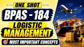Thumbnail: BPAS -184 Logistic Management Important Questions One Shot 