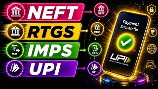 Thumbnail: What is NEFT, RTGS ,IMPS and  UPI ? 
