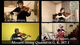 Thumbnail: Heifetz #OnThisDay - 07.30.2020 | Mozart:  String Quartet in G, K. 387 - Heifetz Virtual Seminar