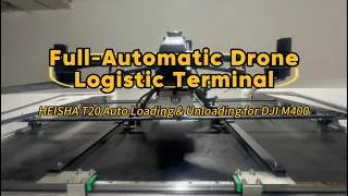 Thumbnail: Heisha Auto Loading & Unloading Drone Terminal Cabinet | Fully Compatible with M400 Logistics Drone