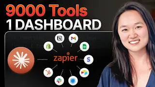Thumbnail: Connect 9,000 Apps to One Unified AI Dashboard (Claude Code + Zapier SDK)