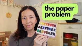 Thumbnail: Should Watercolor Even Be Sold In This Packaging? Arrtx 24 Watercolor Paint Set Pros and Cons