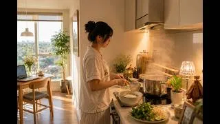 Thumbnail: A Slow Morning Alone Before Another Busy Day  | Living Alone Diaries