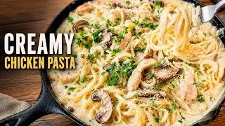 Thumbnail: Creamy Garlic Parmesan Chicken Pasta | Easy Family Dinner